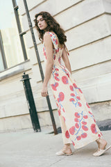 Vestido resortado Pomodoro