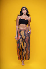 Serpentine Sequin Trousers