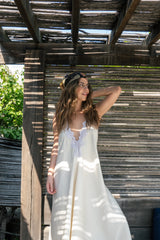 Vestido Crudo Encaje Talla única