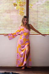 Half shoulder ocaso dress