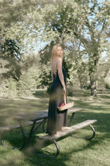 Vestido Negro Encaje Talla única