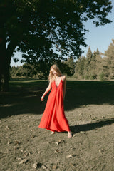 Vestido Salmon Encaje Talla única