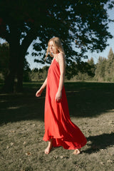 Vestido Salmon Encaje Talla única