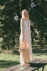 Vestido Crudo Encaje Talla única