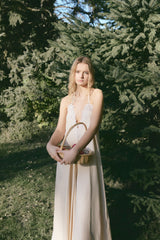 Vestido Crudo Encaje Talla única