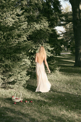 Vestido Crudo Encaje Talla única