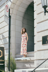 Vestido resortado Pomodoro