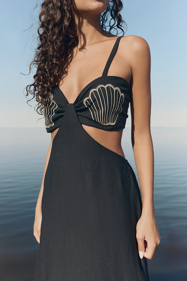 MARIA CONCHITA Dress – Black