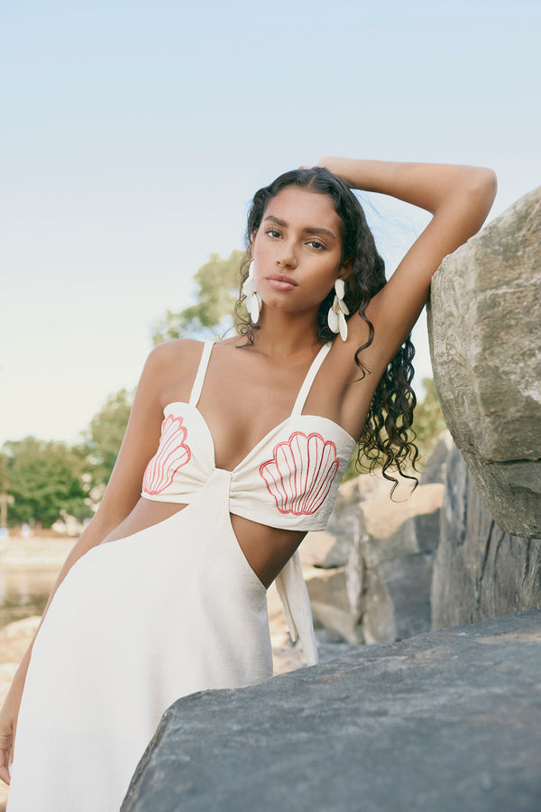 MARIA CONCHITA Dress – Ivory