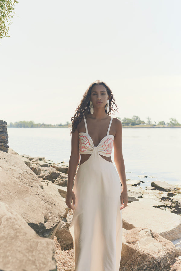 MARIA CONCHITA Dress – Ivory