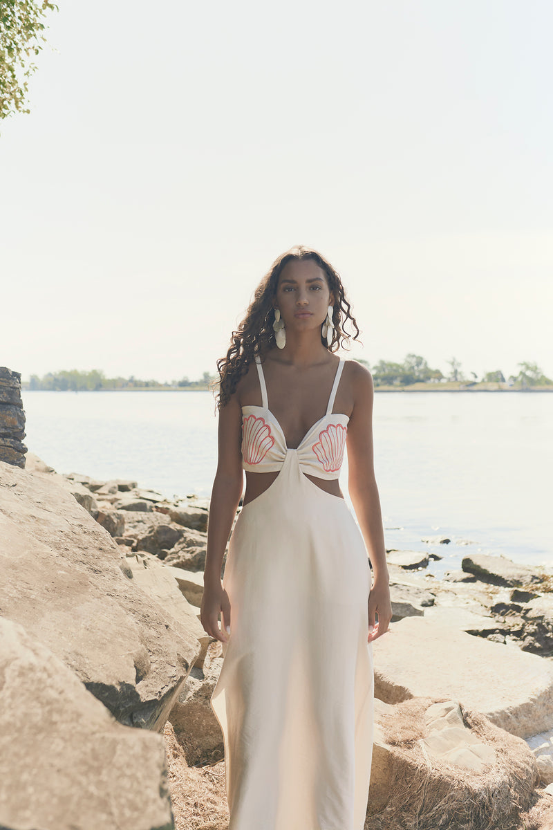 MARIA CONCHITA Dress – Ivory
