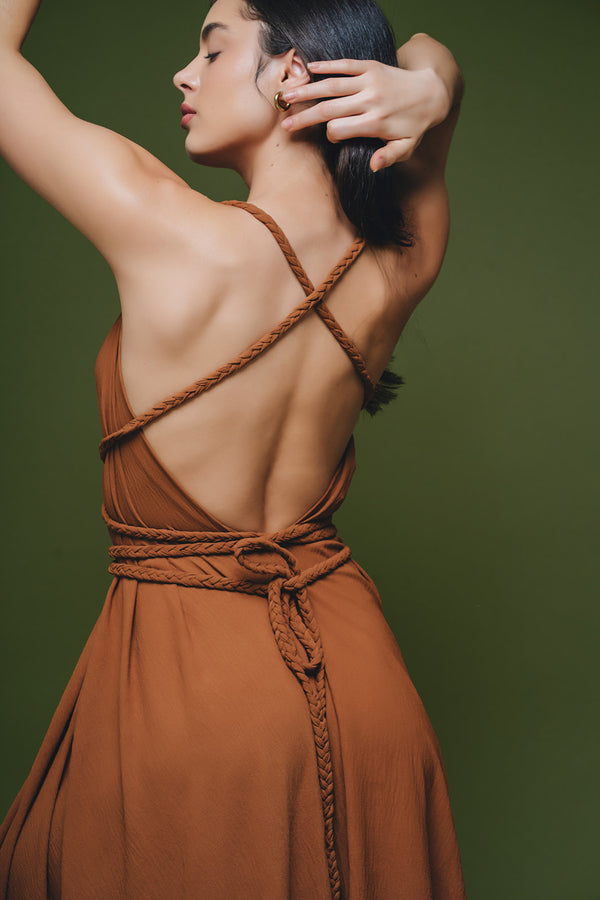 Cafe Braided Dress