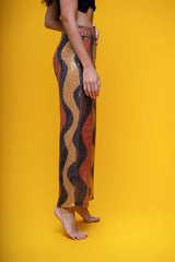 Serpentine Sequin Trousers
