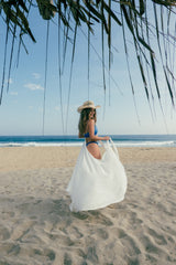 White Pareo Skirt