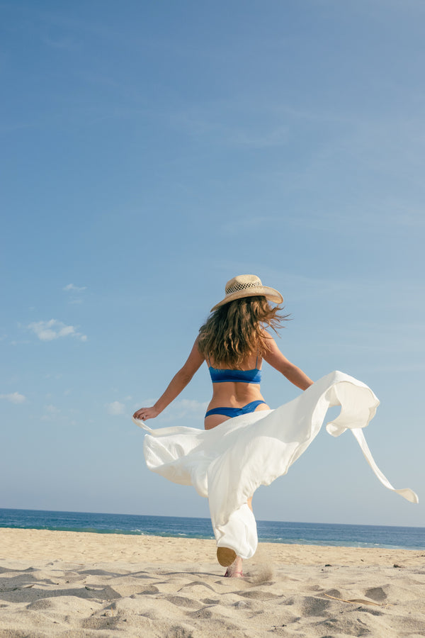 White Pareo Skirt