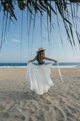 White Pareo Skirt