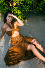 Ocre Pareo Skirt