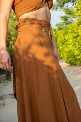Ocre Pareo Skirt