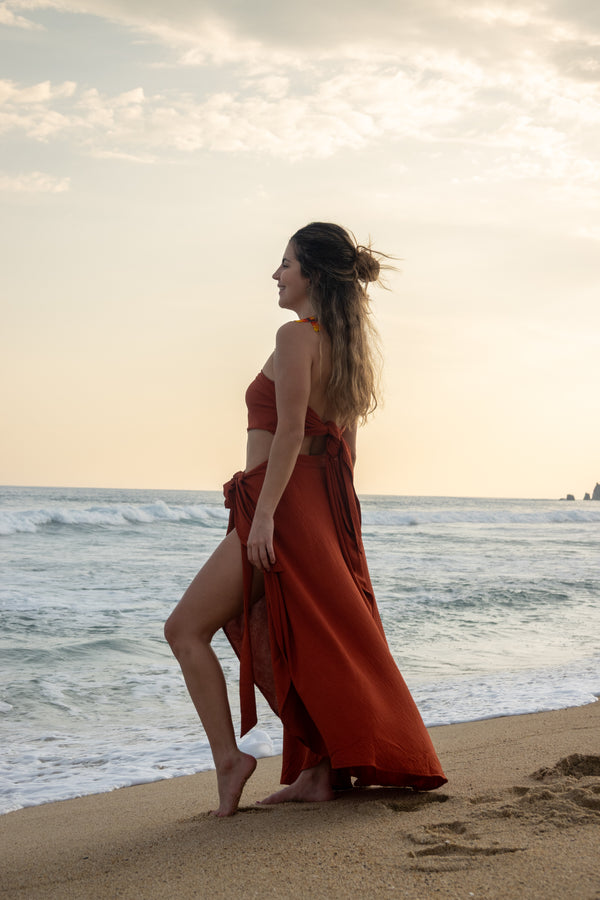 Terracota Pareo Skirt