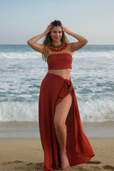 Terracota Pareo Skirt