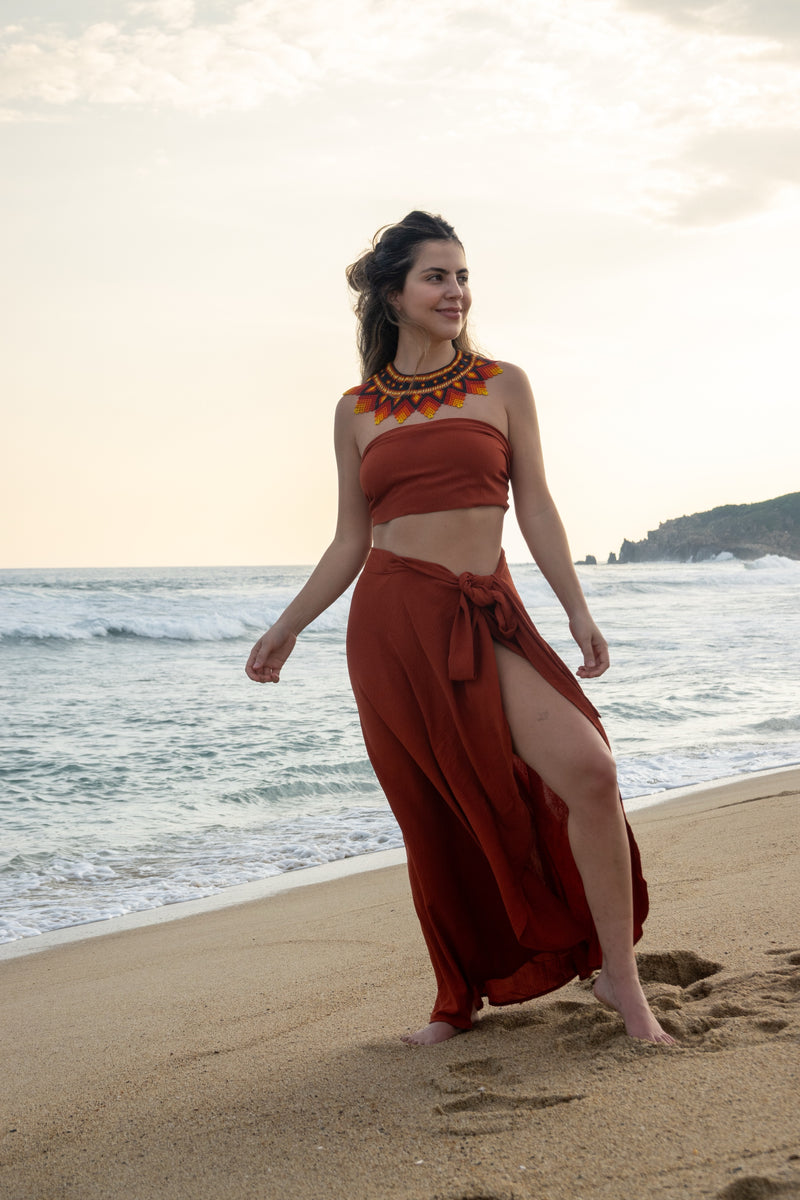 Terracota Pareo Skirt