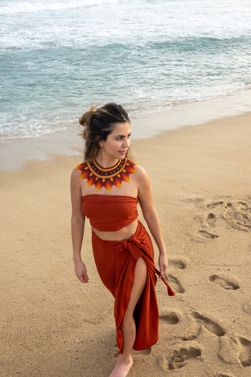 Terracota Pareo Skirt