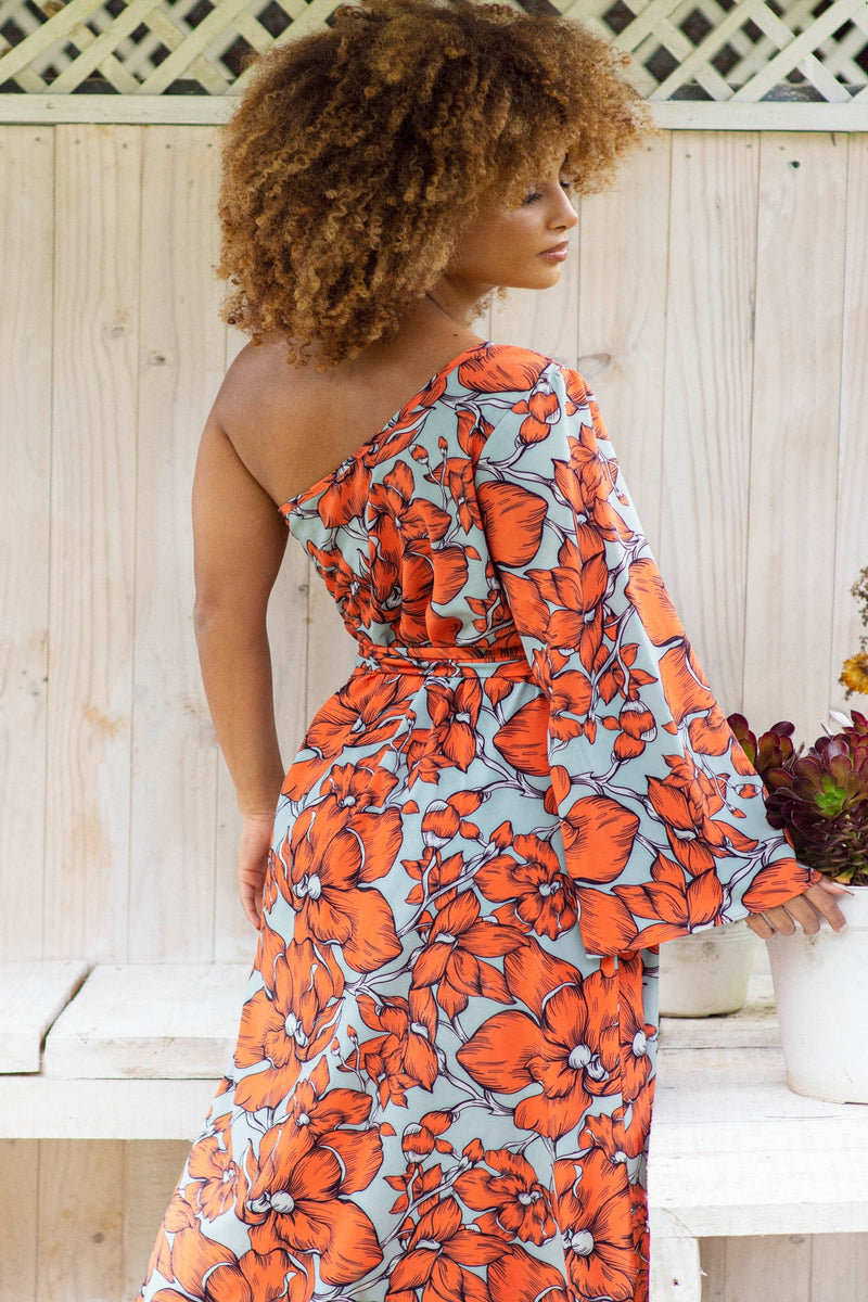 Half Shoulder Autumn dress