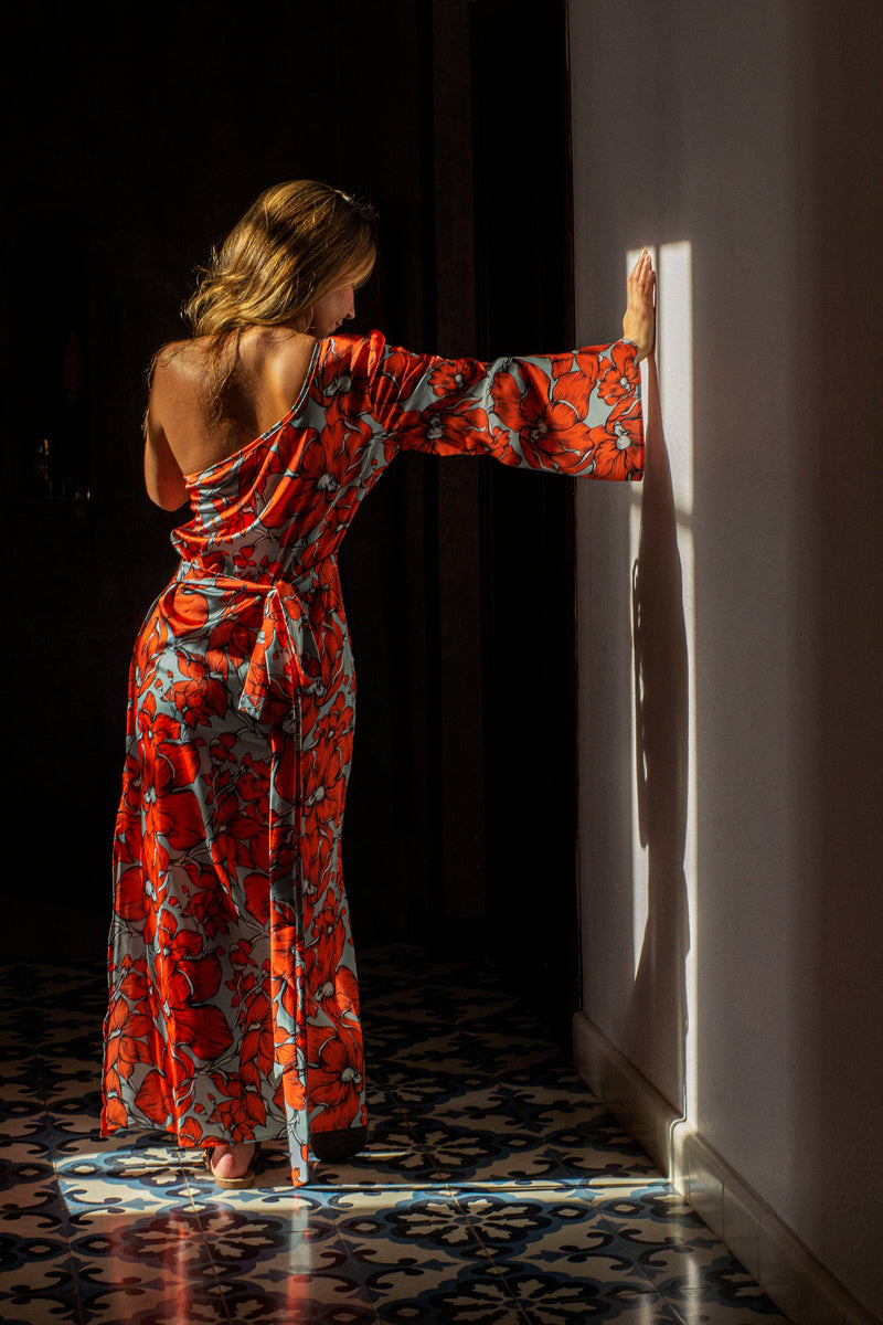 Half Shoulder Autumn dress